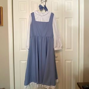 Belle Blue Dress Costume Size XL